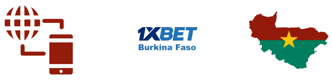 Connexion sur la version mobile du site web 1xBet Burkina